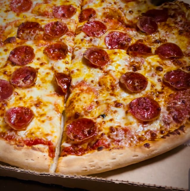 Regular Cheese Pizza.